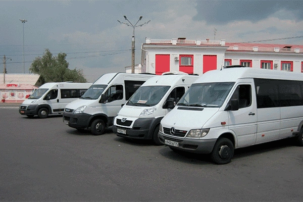 Салон микроавтобуса